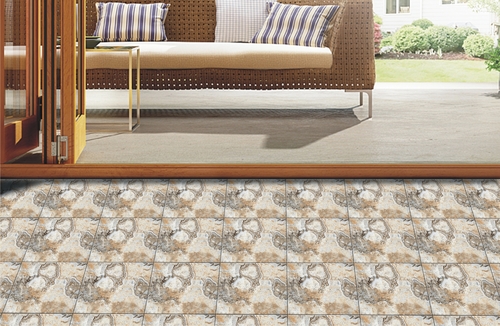 400 MM X 400 MM Beige Digital Parking Tiles
