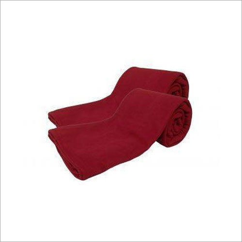 Plain Polar Fleece Single Blanket