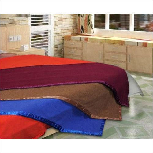 Anti Pill Fleece Plain Double Blanket