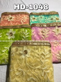 embroidery banglori silk saree