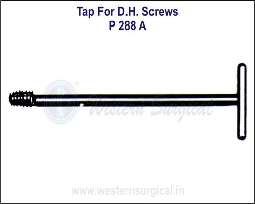 Tap for D.H.S. Screws
