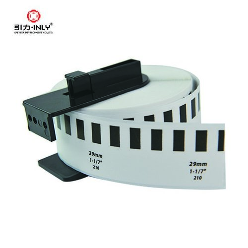 Brother label DK 22210 continuous thermal paper label roll