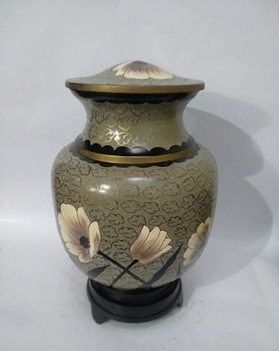 Hand Painted Cloisonne Urn