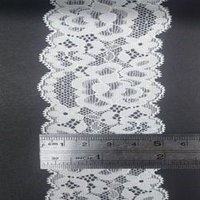 White/dtm Lycra Lace