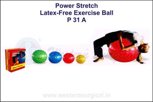 Power Stretch Latex- free exercise ball