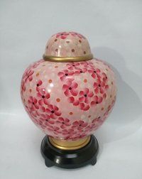 Flower Cloisonne Urn- Adult