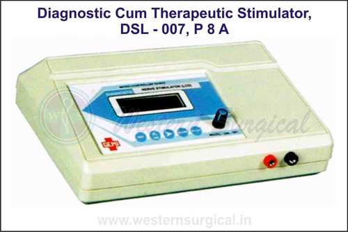 Diagnostic cum therapeutic stimulator , DSL - 007