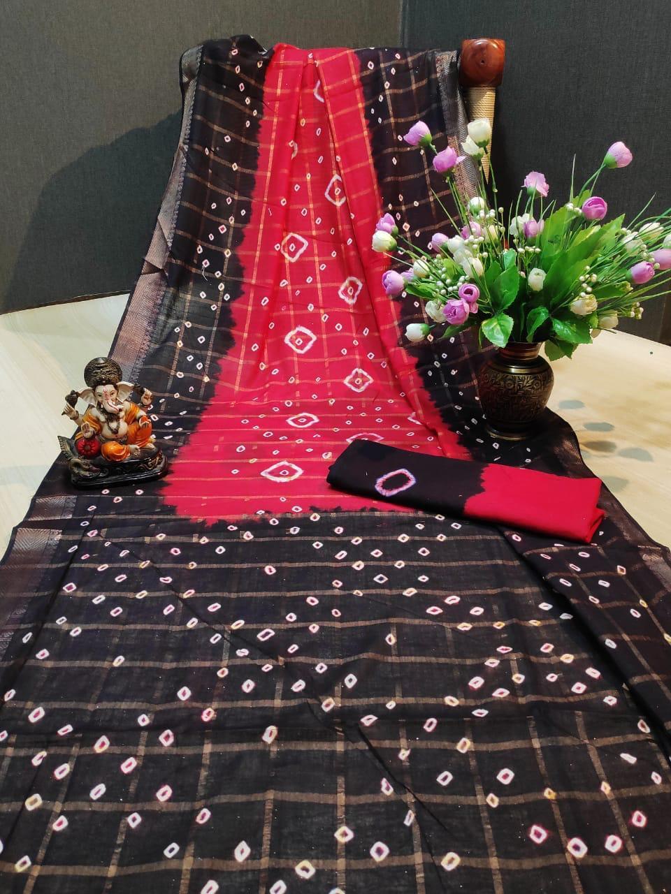 Bandhej Bandhani Sarees
