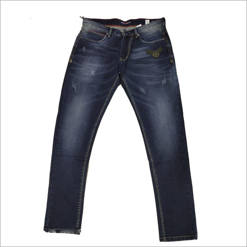 Available In Multicolor Mens Dark Blue Denim Jeans