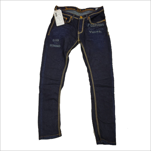 Mens Straight Fit Casual Jeans