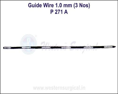 Guide Wire 1.0 mm (3 Nos)