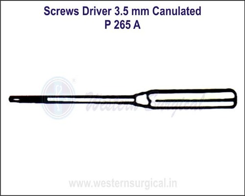 Screws Driver 3.5 mm Canulated