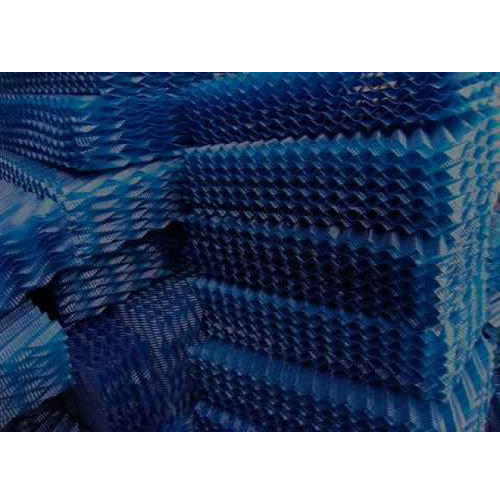 Blue Double Edge Fold PVC Fills