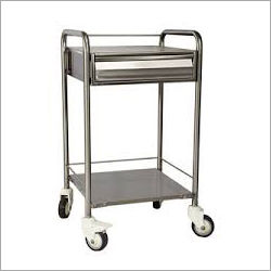 Strong Stainless Steel Instrument Trolley