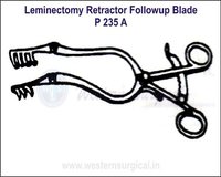 Leminectomy Retractor Follwup Blade 10