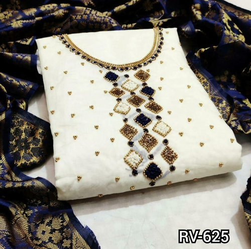 White Cotton Suit
