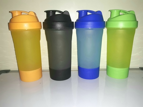 Protein Shaker Bottle with Container