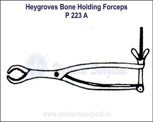 Heygroves Bone Holding Forceps By WESTERN SURGICAL