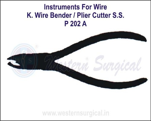 K. Wire Bender / Plier Cutter S.S.
