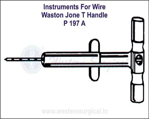 Weston Jone T Handle