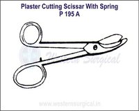Plaster Cutting Scissor with Spring