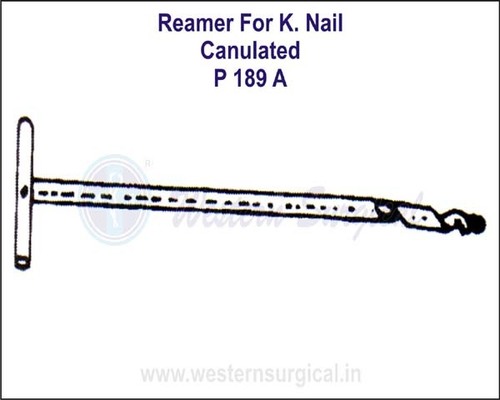 Reamer for K.Nail (Canulated)