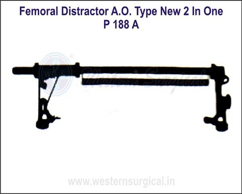 Femoral Distractor A.O. Type New 2 in One