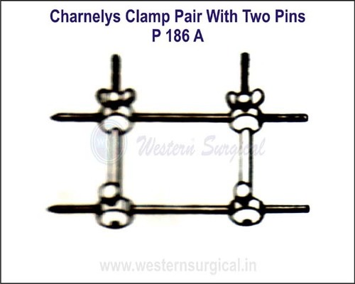 Charnelys Clamp Pair with Two Pins