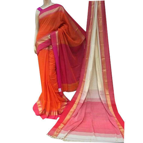 Cotton Ladies Fancy Khadi Saree