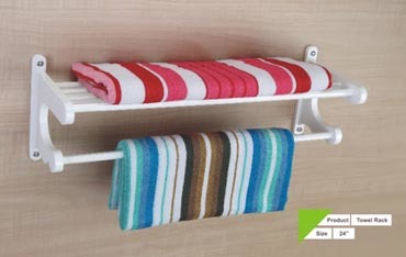 ACRYLIC TOWEL RACK