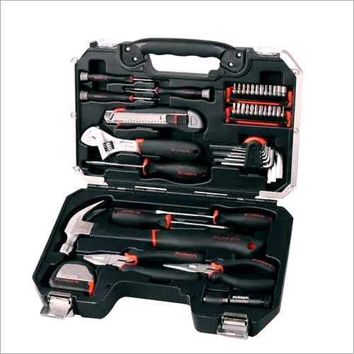 Orange And Black Fixman 46 pcs Home Use Complete Tool Box Set at