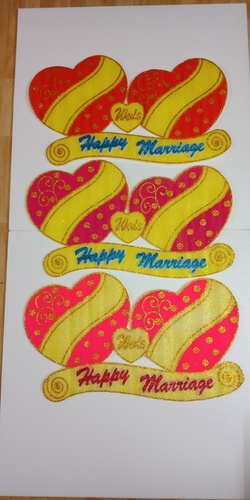 Marriage Heart foam Sheet