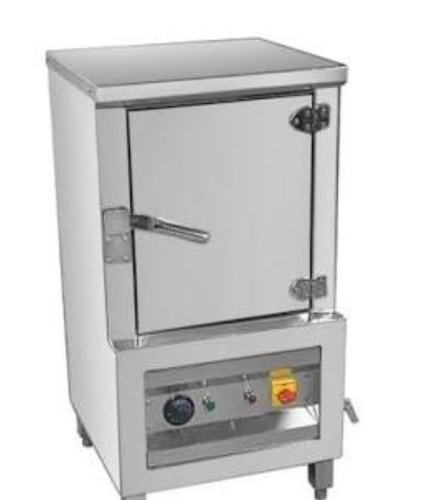 6-Plate Nylon Khaman Machine - Stainless Steel, 18x18x2.5 Inch Tray | Electric, 220V, Hotel Use