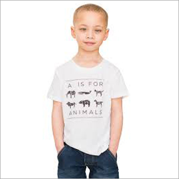 Kids Cotton T Shirt By ASTHANAZ INTERNATIONAL