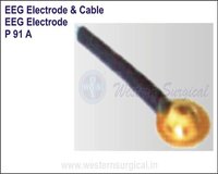 Eeg Electrode - New, Portable Electroencephalogram Recording Instrument | Durable Black And Gold Design, High-performance Brain Activity Recording
