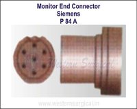 Medical Siemens - Brown Portable Connector For Medical Monitoring Devices | P84a Compatibility, Single-use, Store In Dry Place