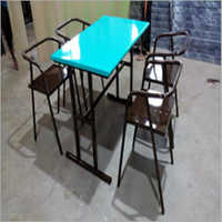 Comfortable Iron 4 Seater Dining Table