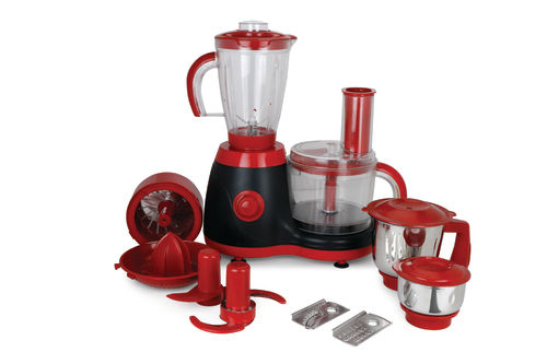 Red/Black Electric Food Processor