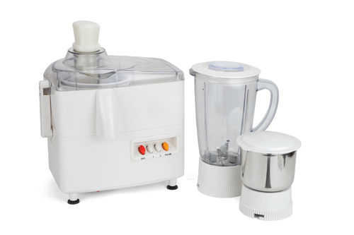 White Electric Juicer Mixer Grinder