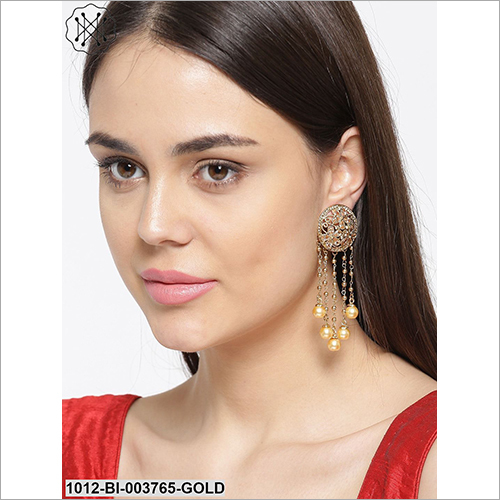 Ladies Trendy Hanging Earring - Premium Quality Silver with Beads | Custom Designs for Engagement Gifts and Parties