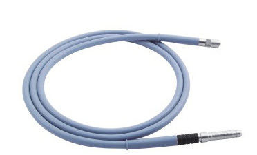 Optic Light Cable - Fiber Optic 4mm, 1800/2500/3000mm Light Blue, Metal Connectors, Flexible Durable