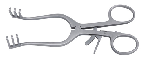 Retractor Oven - Stainless Steel, 130mm, Sharp/Blunt Teeth | Ergonomic Handle, Autoclavable, Precise Tissue Retraction