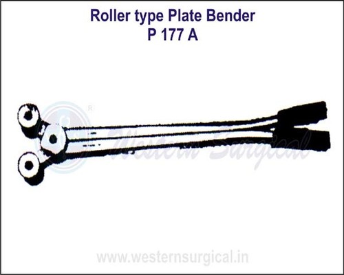 Roller Type Plate Bender By WESTERN SURGICAL