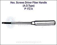 Hex. Screws Driver Fiber Handle