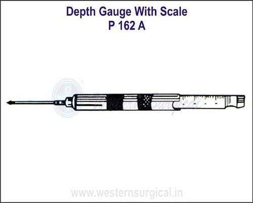 Depth Gauge With Scale