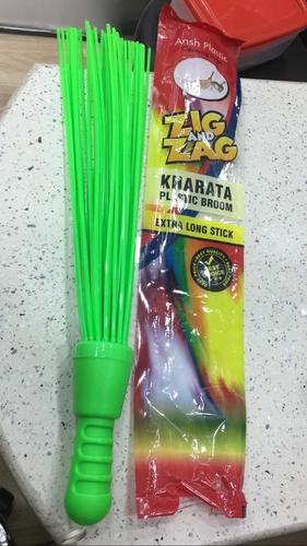 Green Plastic Kharata Broom