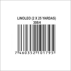 Available In Different Color Custom Barcode Sticker