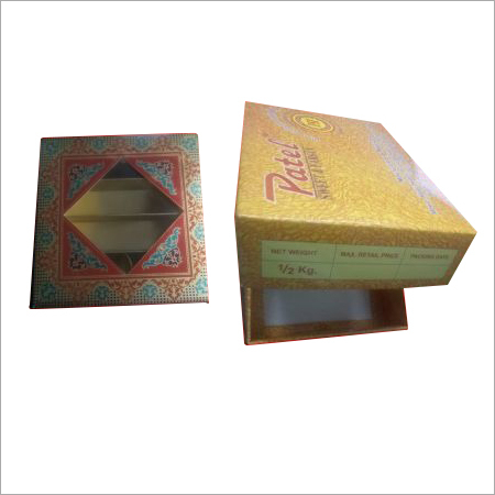 500 Gm Sweet Packaging Box Size: Customize