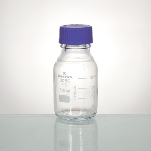 Reagent Bottle-Clear Glass-With Screw Cap