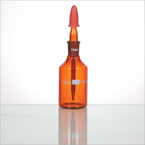 Dropping Bottle- Amber Glass By Shiv Dial Sud & Sons